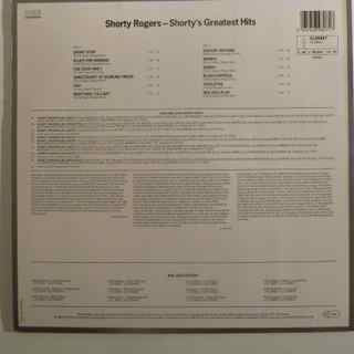 Shorty Rogers : Shorty's Greatest Hits (LP, Comp, Mono)