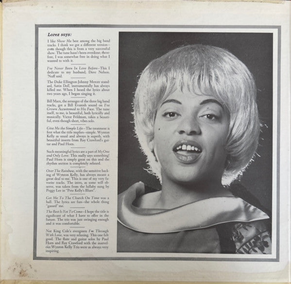 Lorez Alexandria : Alexandria The Great (LP, Album)