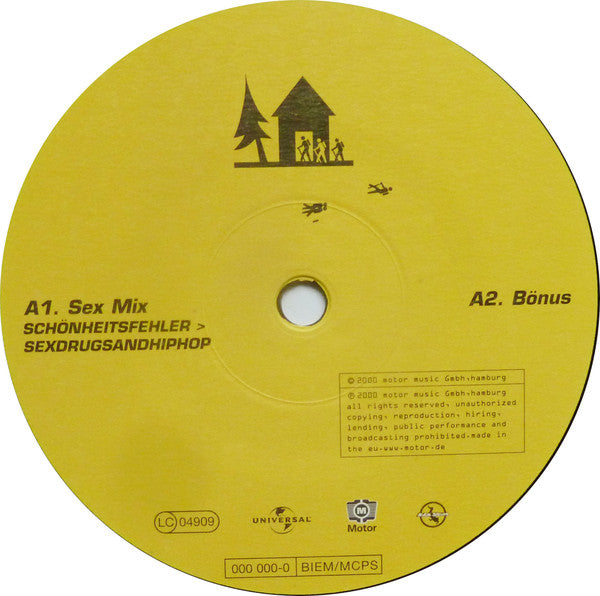 Schönheitsfehler : Sex, Drugs And Hip Hop (2x12")