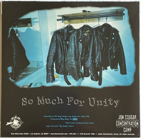 Jon Cougar Concentration Camp : 8 West (7", Single)