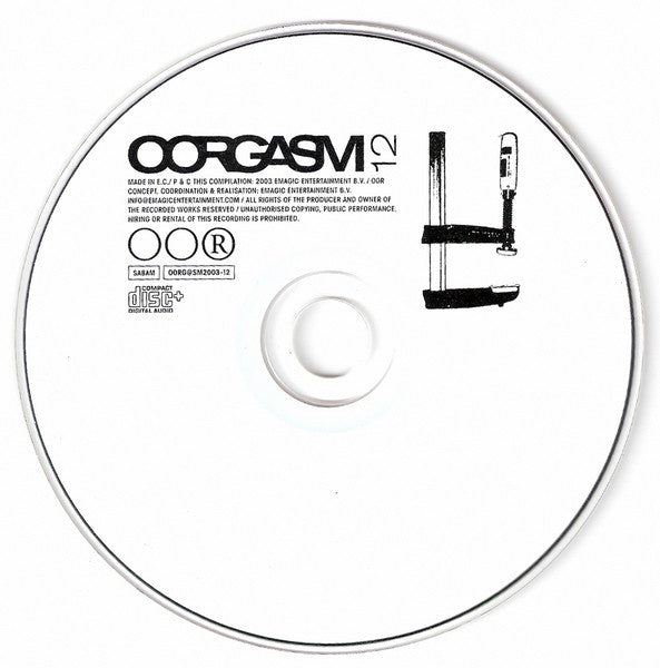 Various : Oorgasm 12 (CD, Comp, Promo)