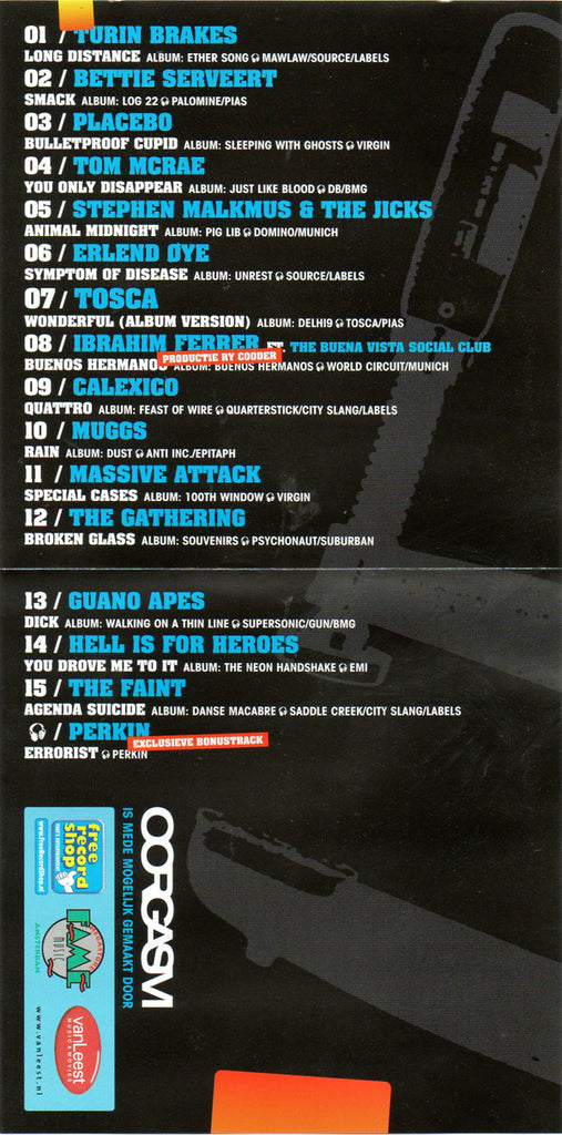 Various : Oorgasm 12 (CD, Comp, Promo)