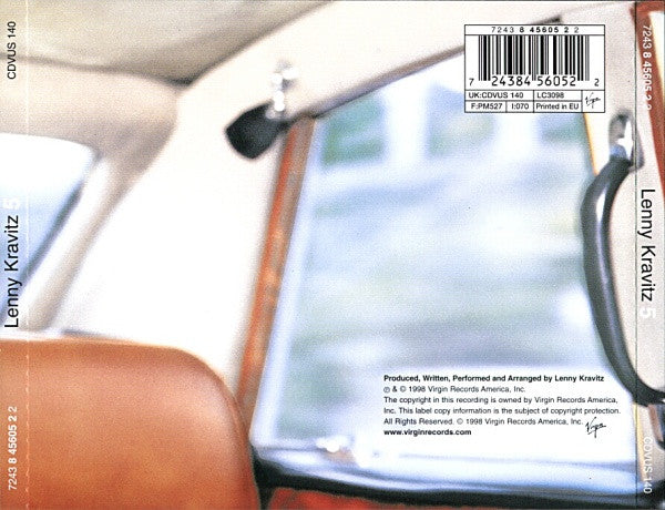 Lenny Kravitz : 5 (CD, Album)