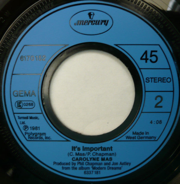 Carolyne Mas : Laurielle (7", Single)