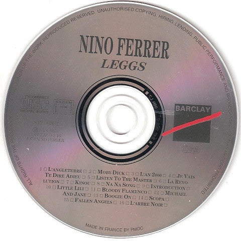 Nino Ferrer : Vol. 2 ● Nino Ferrer And Leggs / Blanat (CD, Comp, RE)