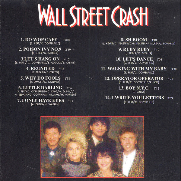 Wall Street Crash : Do Wop Cafe (CD, Album)