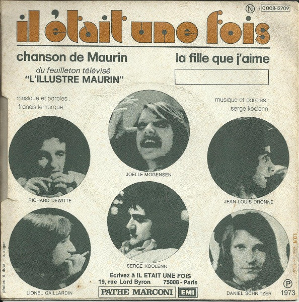 Il Était Une Fois : Chanson De Maurin (7", Single)