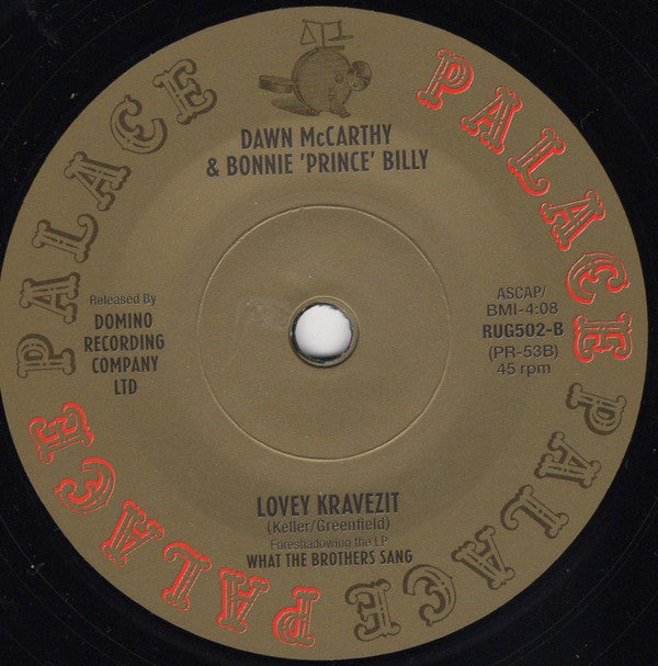 Dawn McCarthy & Bonnie "Prince" Billy : Christmas Eve Can Kill You (7", Single)