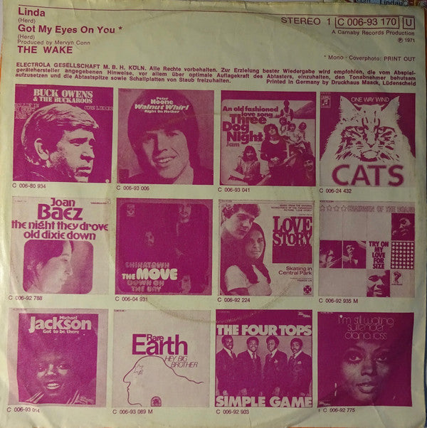 Wake (2) : Linda  (7", Single)