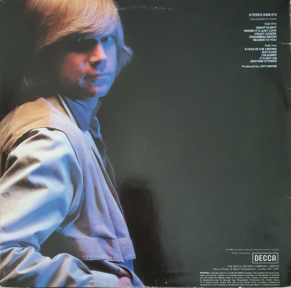 Justin Hayward : Night Flight (LP, Album)