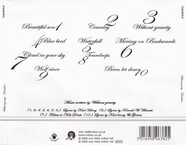 Without Gravity : Tenderfoot (CD, Album)