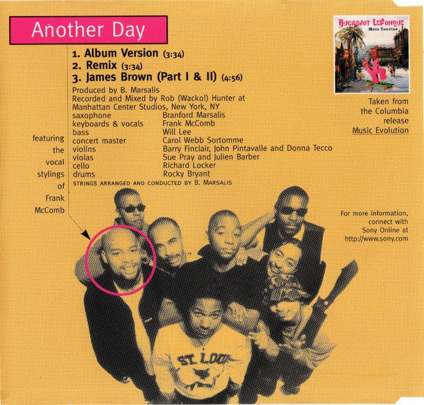 Buckshot LeFonque : Another Day (CD, Maxi)