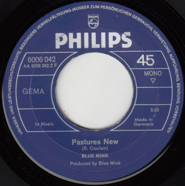 Blue Mink : Our World (7", Single, Mono)