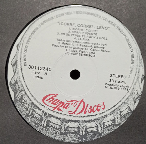 Leño : Corre, Corre (LP, Album, RE)