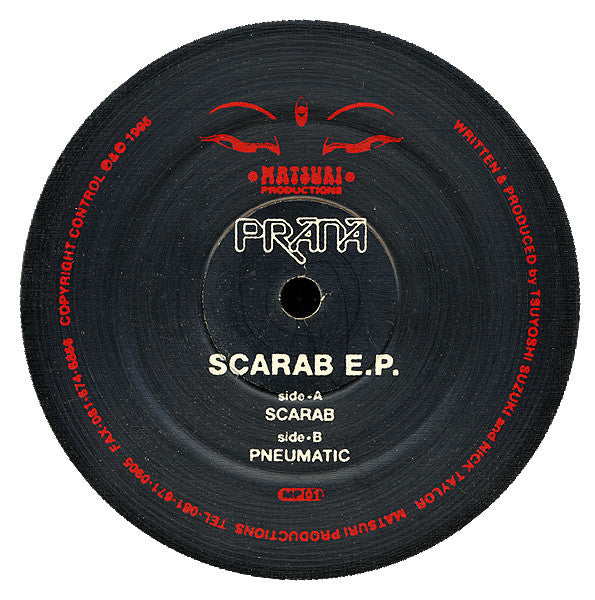 Prana : Scarab E.P. (12", EP)