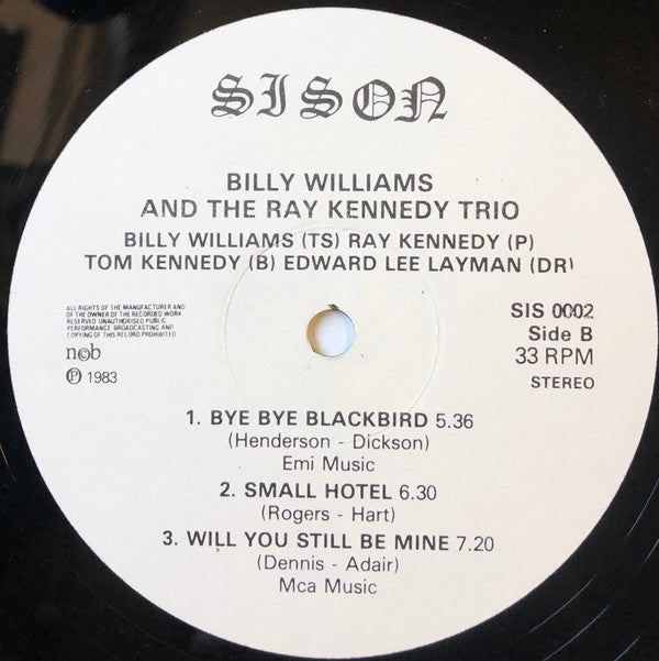 Billy Williams (14) And The Ray Kennedy Trio : A Happing For Body And Soul (LP)