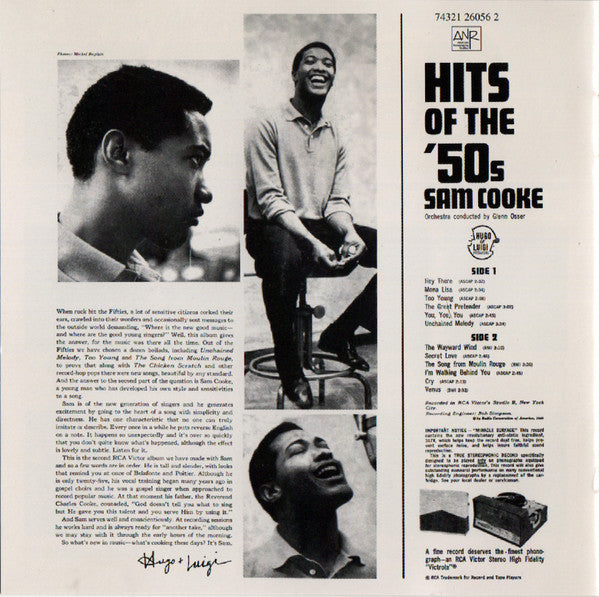 Sam Cooke : Hits Of The 50's (CD, Album, RE)