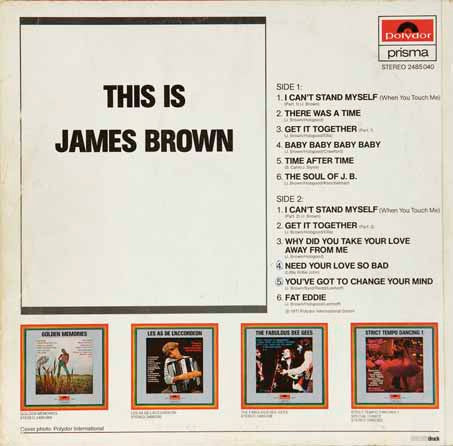 James Brown : This Is James Brown (LP, Comp, RE)