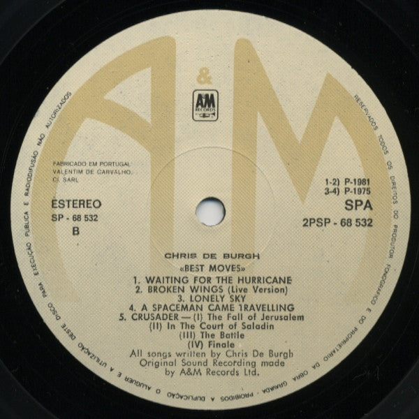 Chris de Burgh : Best Moves (LP, Comp)