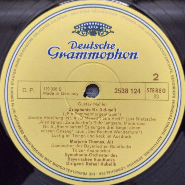 Gustav Mahler - Luchino Visconti, Thomas Mann : Themes From Death In Venice (LP)