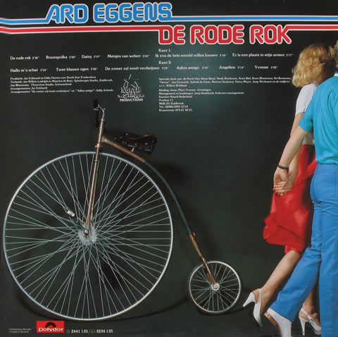 Ard Eggens : De Rode Rok (LP, Album)