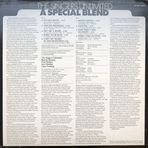 The Singers Unlimited : A Special Blend (LP, Album)