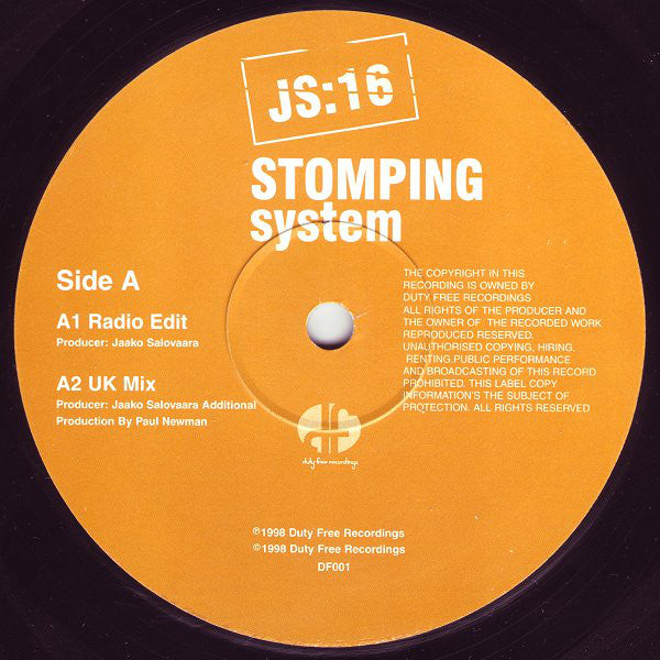 JS:16* : Stomping System (12")