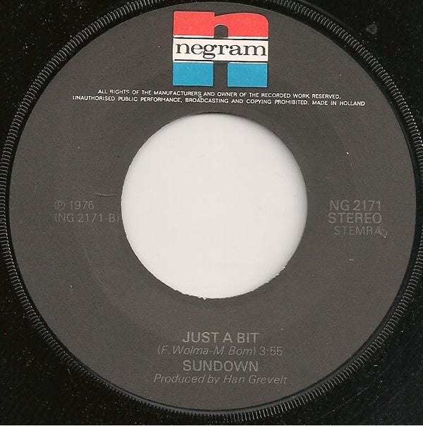 Sundown (4) : Pipes Of Pan (7", Single)