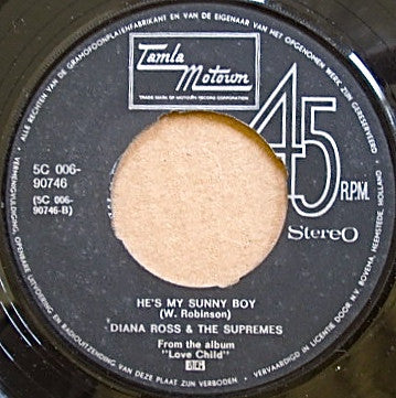 Diana Ross + The Supremes* : Someday We'll Be Together (7", Single, Mono)