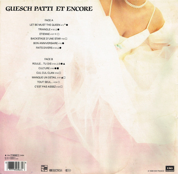Guesch Patti : Labyrinthe (LP, Album, Gat)