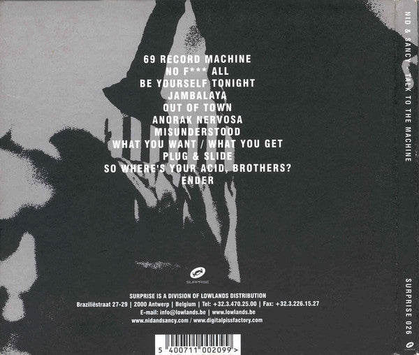 Nid & Sancy : Talk To The Machine (CD, Album)