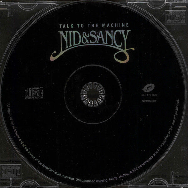 Nid & Sancy : Talk To The Machine (CD, Album)