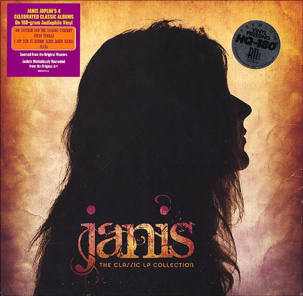Janis Joplin : Janis - The Classic LP Collection (Box, Comp, Ltd, Num + LP, Album, RM, 180 + LP, Alb)