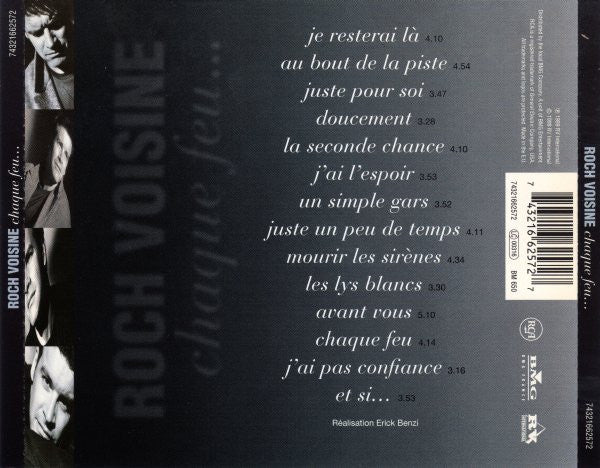Roch Voisine : Chaque Feu... (CD, Album)