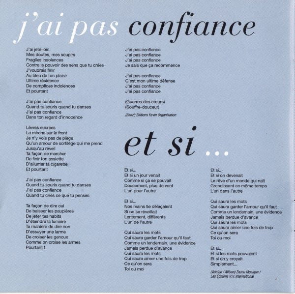 Roch Voisine : Chaque Feu... (CD, Album)