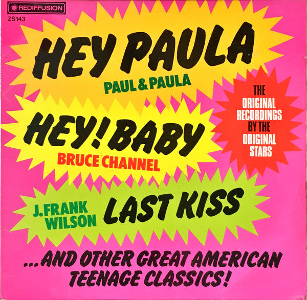 Various : Hey Paula, Hey Baby & Other Teenage Classics (LP, Comp)