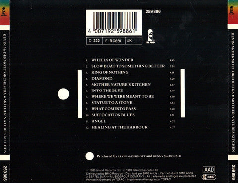 Kevin McDermott Orchestra : Mother Nature's Kitchen (CD, Album)