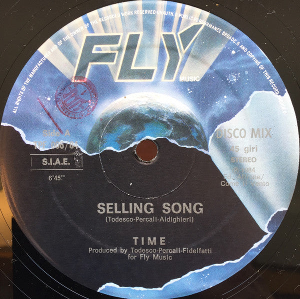 Time : Selling Song / The Wind Is Blowin' (12")