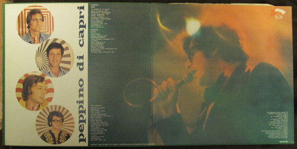 Peppino Di Capri E I New Rockers : Napoli Ieri Napoli Oggi (LP, Album, Vel)