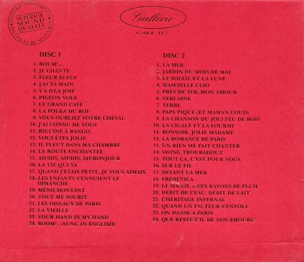 Charles Trenet : A Portrait Of Charles Trénet (2xCD, Comp)