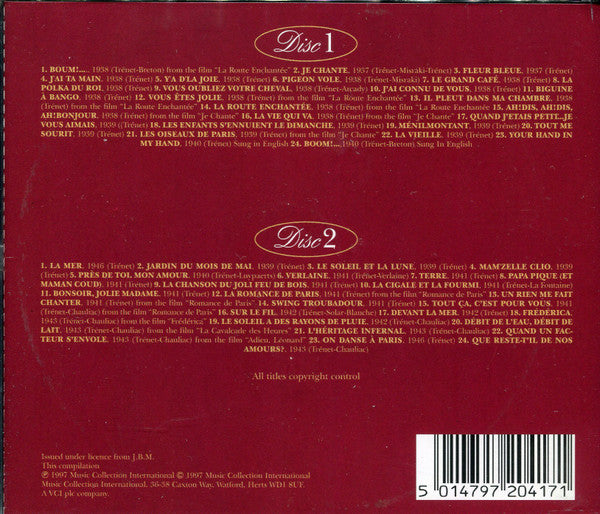Charles Trenet : A Portrait Of Charles Trénet (2xCD, Comp)