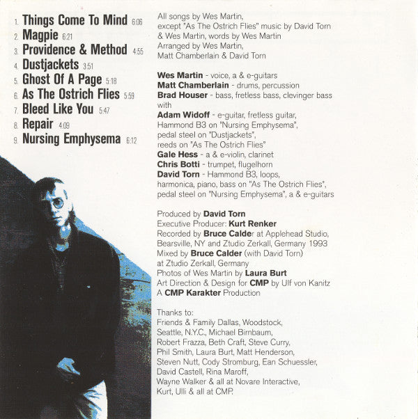 Wes Martin : 3 Pound Universe (CD, Album)