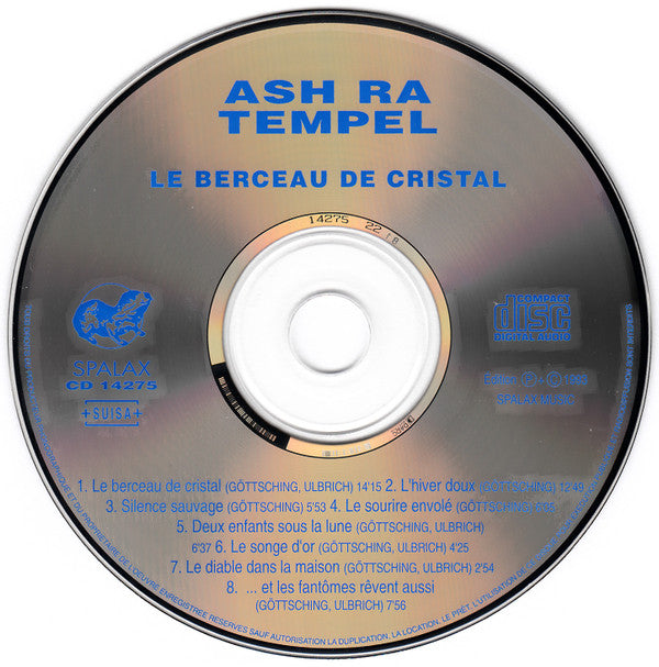 Ash Ra Tempel : Le Berceau De Cristal (CD, Album, RE)