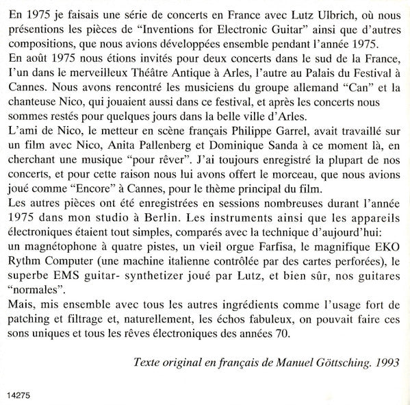 Ash Ra Tempel : Le Berceau De Cristal (CD, Album, RE)