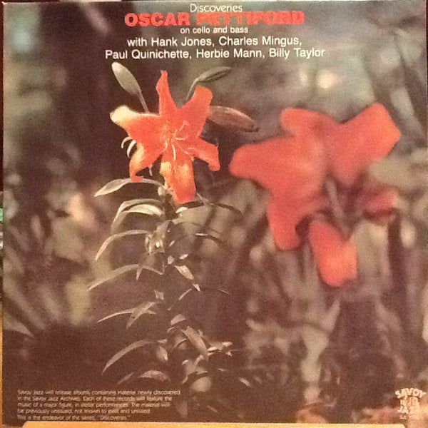 Oscar Pettiford : Discoveries (LP, Album)