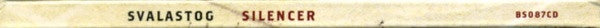 Svalastog : Silencer (CD, Album)