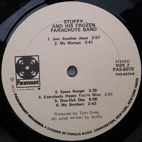 Stuffy And His Frozen Parachute Band : Stuffy And His Frozen Parachute Band (LP)