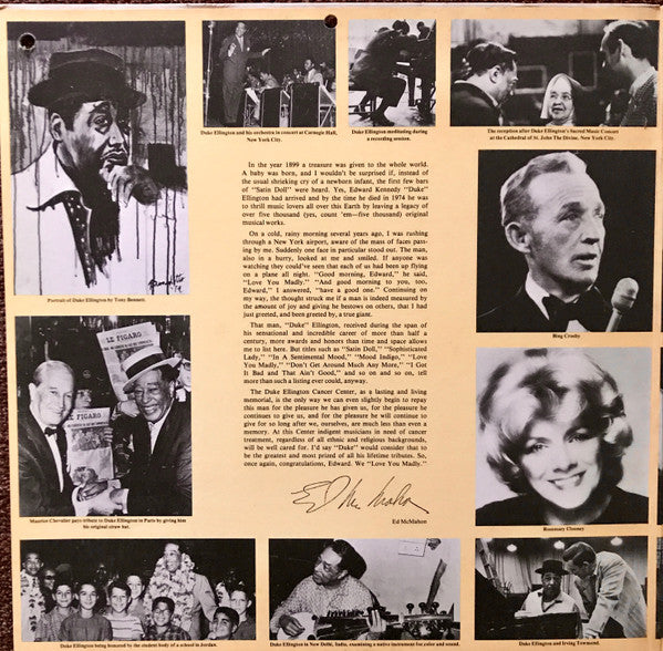 Bing Crosby • Tony Bennett • Rosemary Clooney • Woody Herman : A Tribute To Duke (LP, Album)