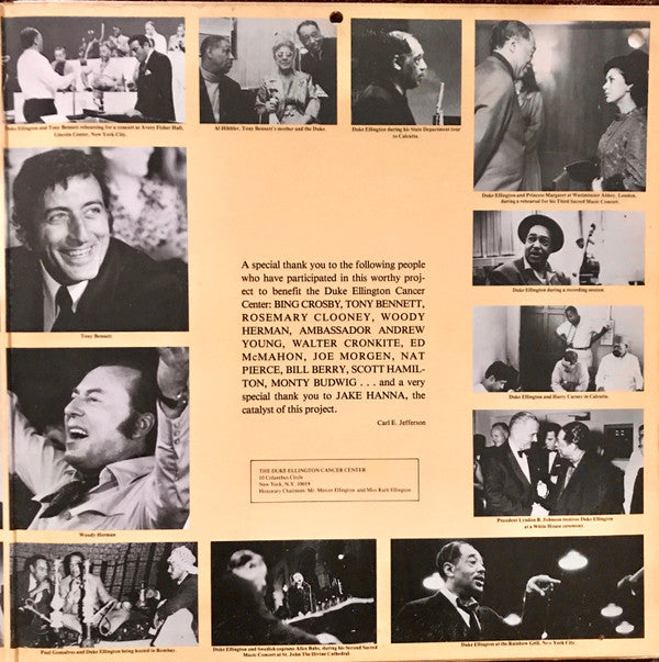 Bing Crosby • Tony Bennett • Rosemary Clooney • Woody Herman : A Tribute To Duke (LP, Album)