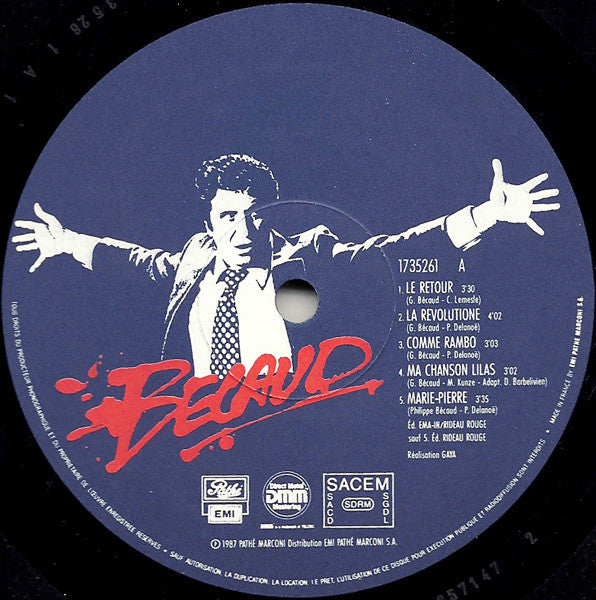 Gilbert Bécaud : Bécaud (LP, Album)